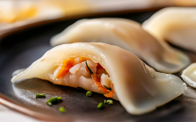 Raviolis vapeur au surimi