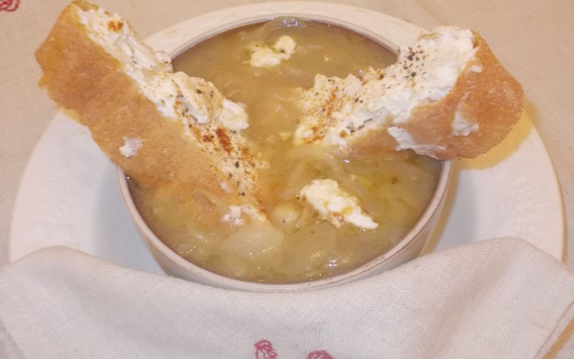 Soupe d'oignons