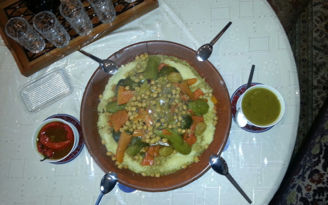 Couscous marocain au bœuf