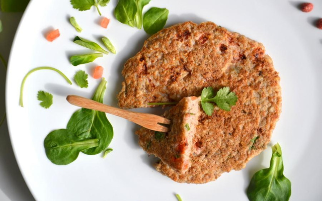 Galettes de sarrasin aux châtaignes Sauce butternut-champignon