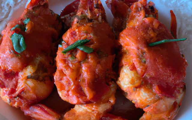 Chapon aux écrevisses