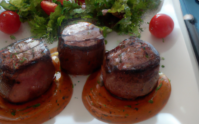 Tournedos à la plancha et sa sauce vierge