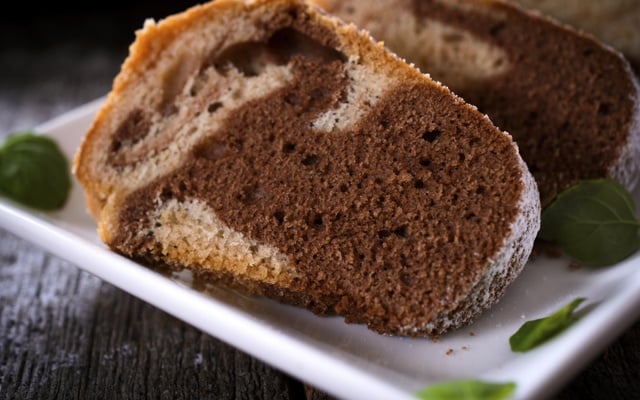 Marbré yaourt au Nutella