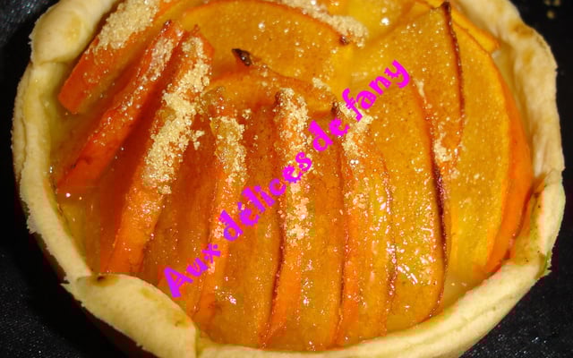 Tartelette au Kaki Persimon