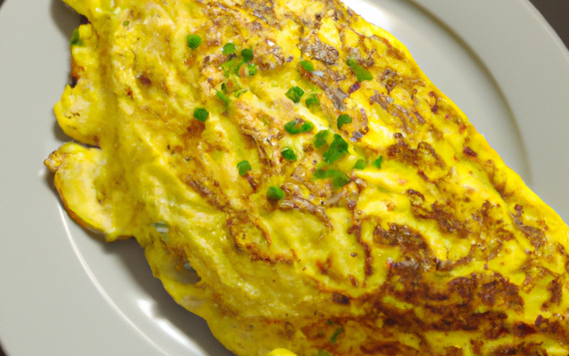 Omelette au fromage vite faite