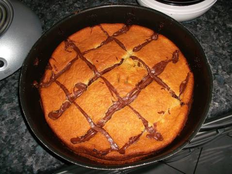 Gâteau banane / nutella