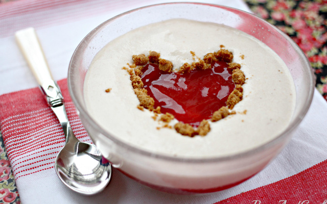 Tiramisu soupe de fraises spéculoos