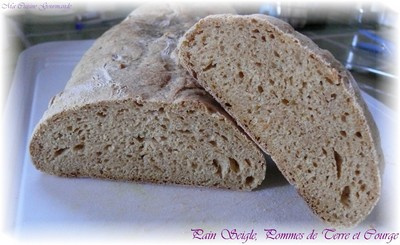 Pain Seigle Pommes de Terre et Courge