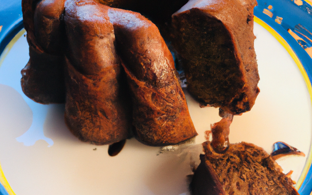 Gâteau au chocolat et huile d'olive en 5mn