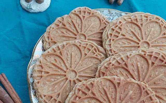 Gaufrettes fines et croquantes