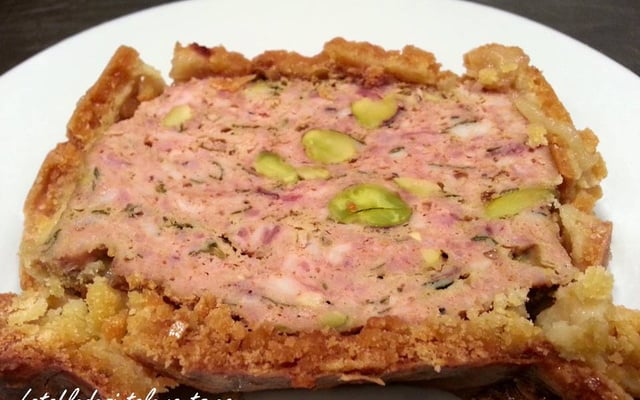 Pâté croute de volaille sans gluten, sans lait