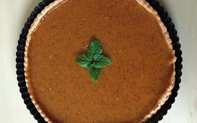 Tarte au maracudja (fruits de la passion)