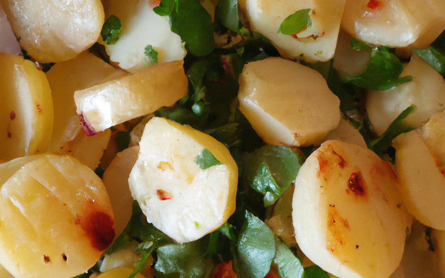 Salade de pommes de terre chaud