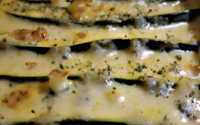 Gratin de courgettes à savourer