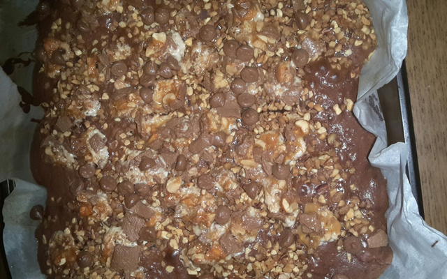Brownies aux snickers