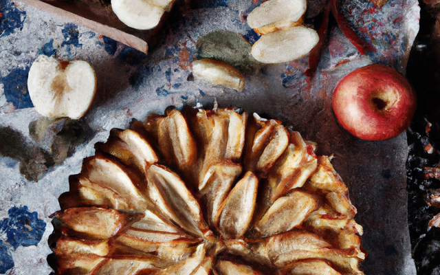 Recette traditionnelle de la tarte fine aux pommes 