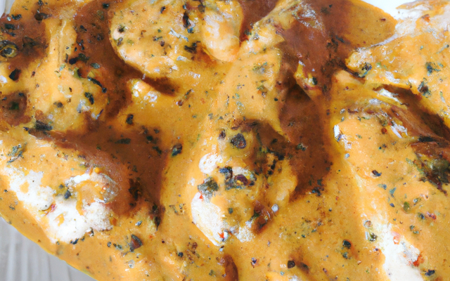 Blancs de poulet épicés et leur sauce rafraîchissante