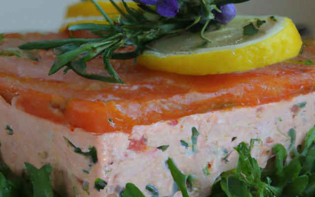 Terrine de Coraya au saumon fumé