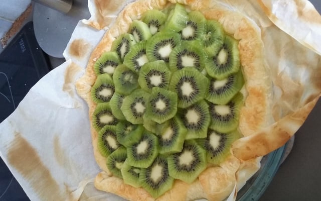 Tarte kiwi banane