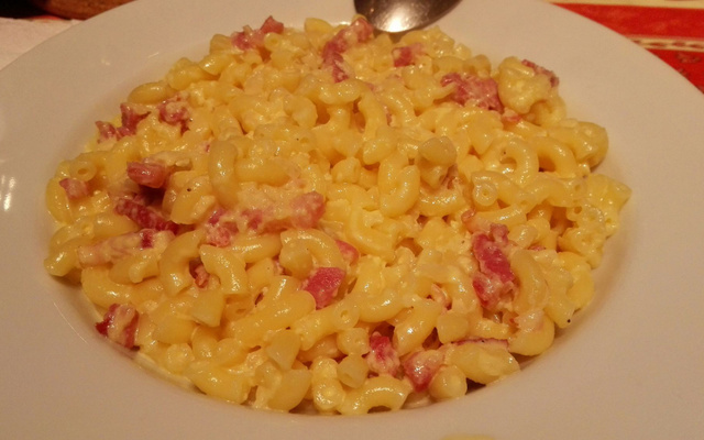 Pâtes carbonara revisitées