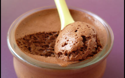 Mousse chocolat café
