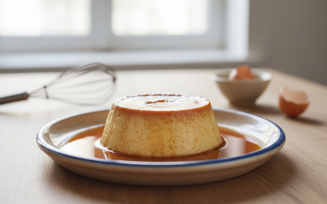 Crème renversée au Companion