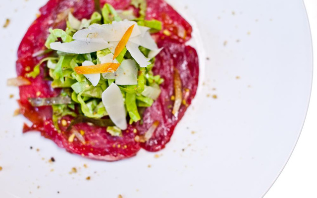 Carpaccio de bœuf à ma façon
