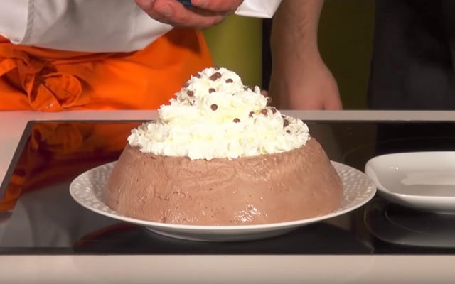 Bavarois au chocolat