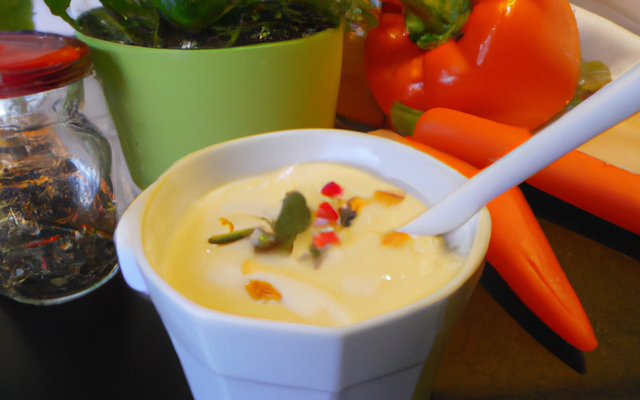 Crème froide de poivron