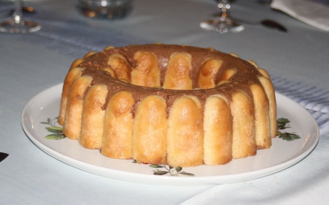 Charlotte au chocolat et à l'orange