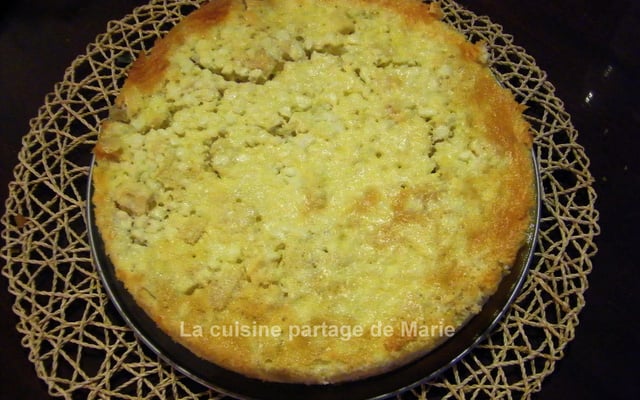 Cheesecake aux pommes et spéculoos