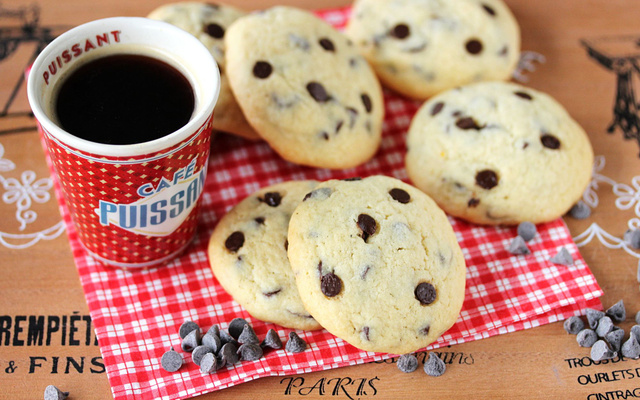 Véritables cookies américains