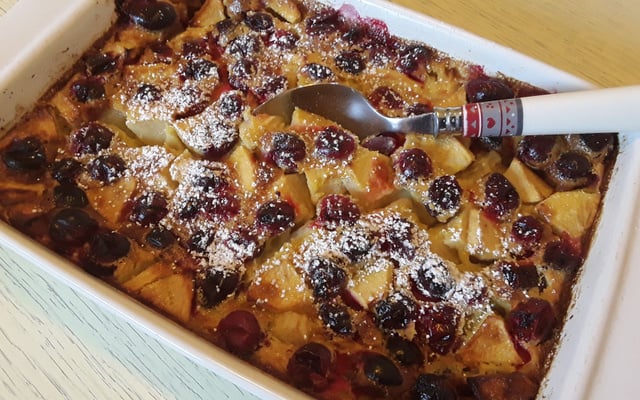 Clafoutis aux cerises fraîches au thermomix