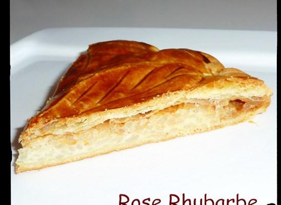 Galette des rois au riz et confiture de lait