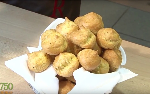 Gougères au parmesan