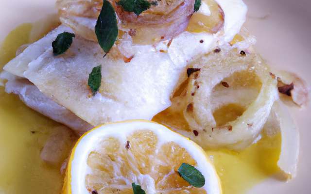 Papillotes de dos de cabillaud au confit d'oignons aux citrons