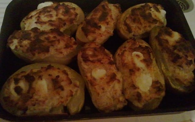 Pommes de terre farcies au thon