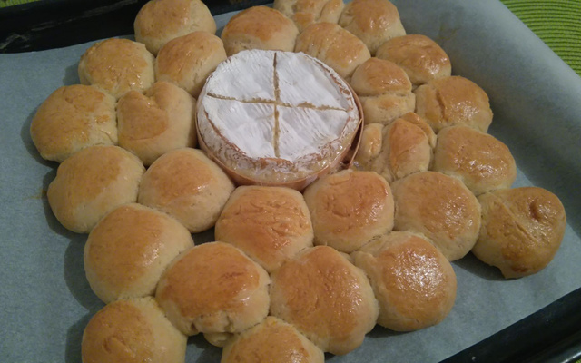 Jolie brioche au camembert