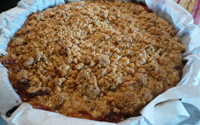 Le crumble façon charlotte maison