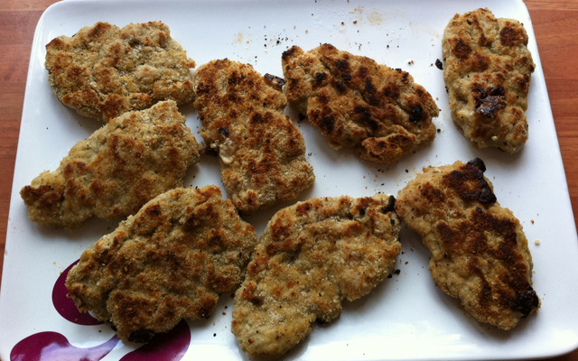 Croquettes de poulet ou de poisson