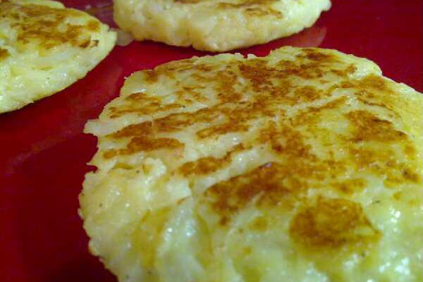 Galette de pomme de terre + oignons