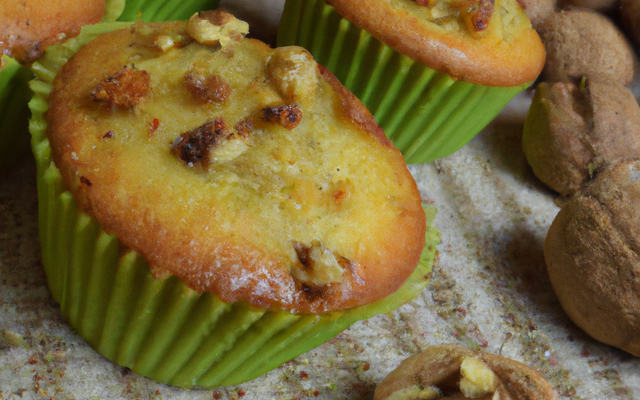 Muffins aux noix et Maroilles
