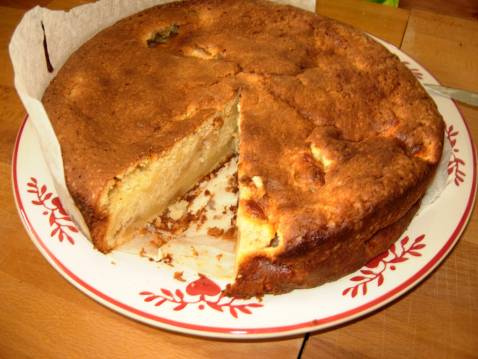 Gâteau au yaourt et aux pommes