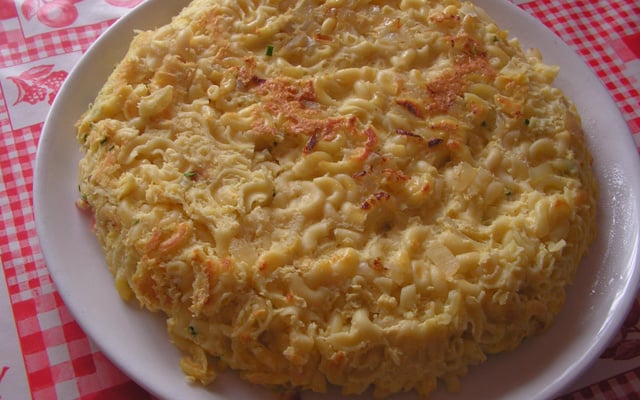 Tortilla de coquillettes