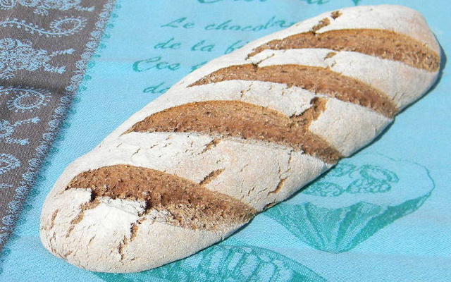 Pain à la farine de châtaignes (en map)