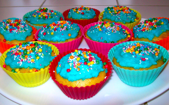 Cup Cakes Banane Nutella