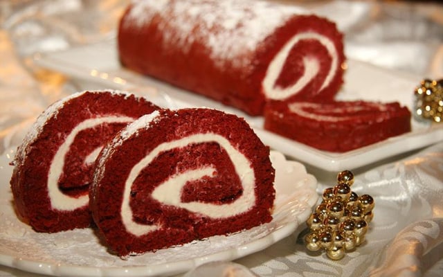 Bûche Red Velvet
