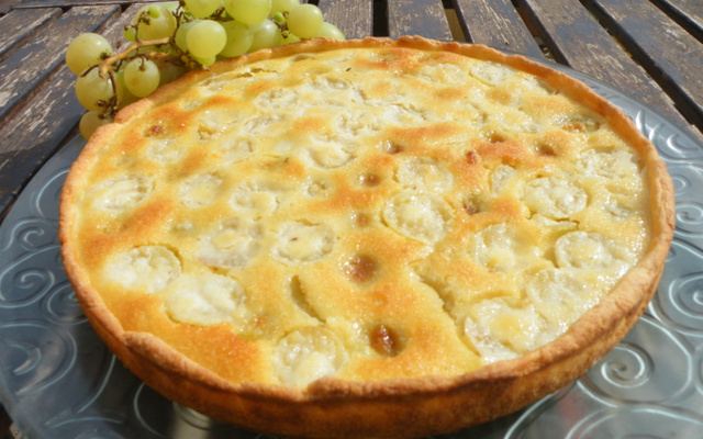 Tarte aux raisins