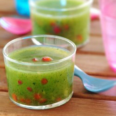 Gaspacho de courgettes