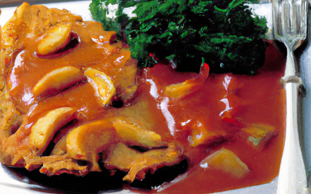 Escalope de veau au malaga